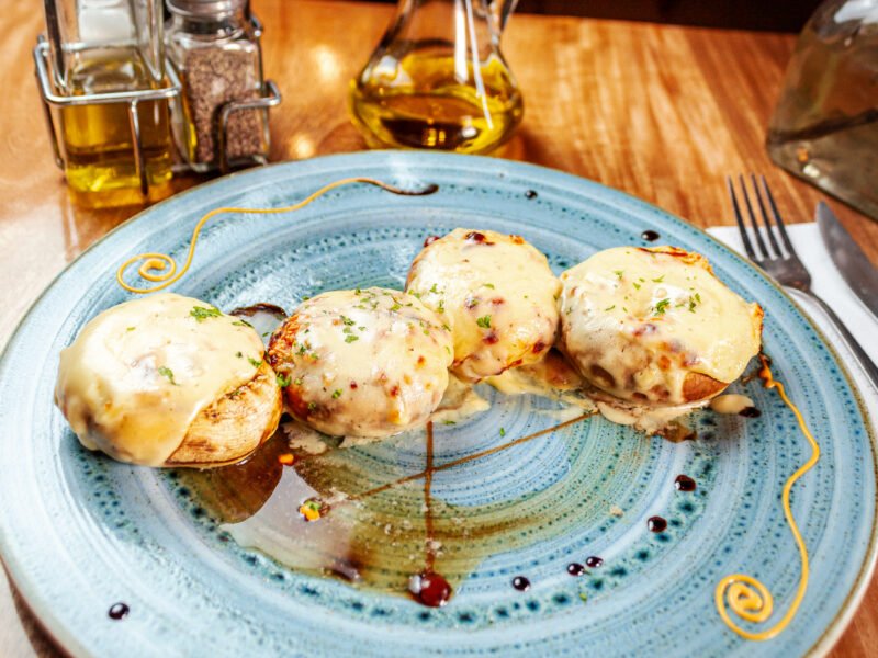 Champiñones rellenos