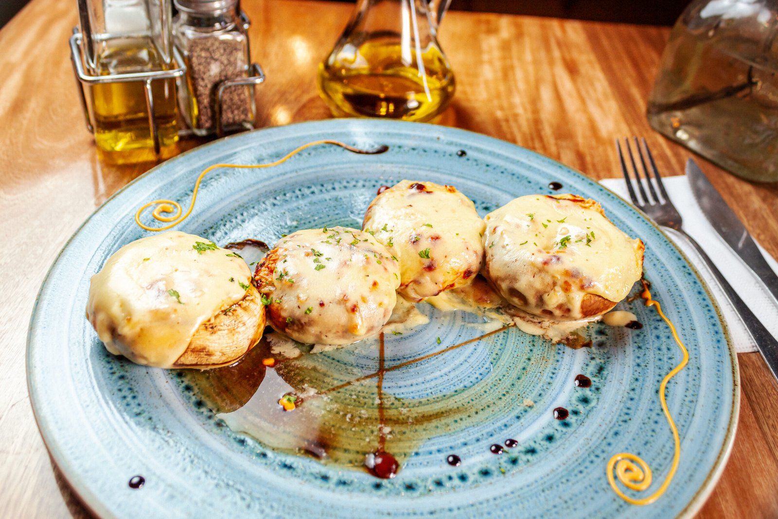 Champiñones rellenos